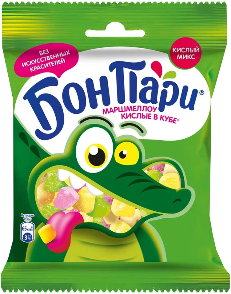 Маршмеллоу Бон Пари Фруктовое 65г - Vprokru Перекрёсток 54₽