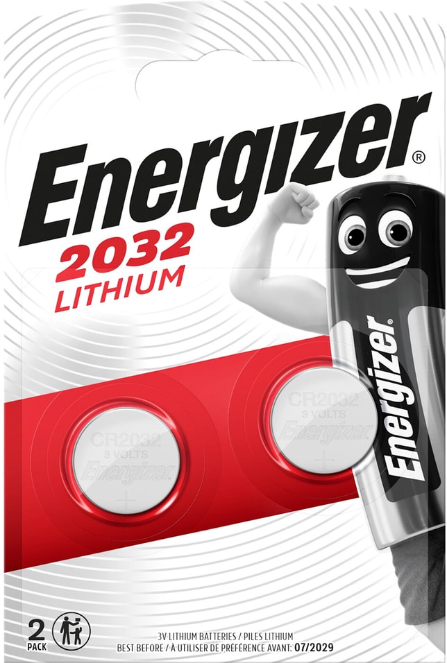 Батарейки Energizer Miniatures Lithium CR2032 2шт от Vprok.ru
