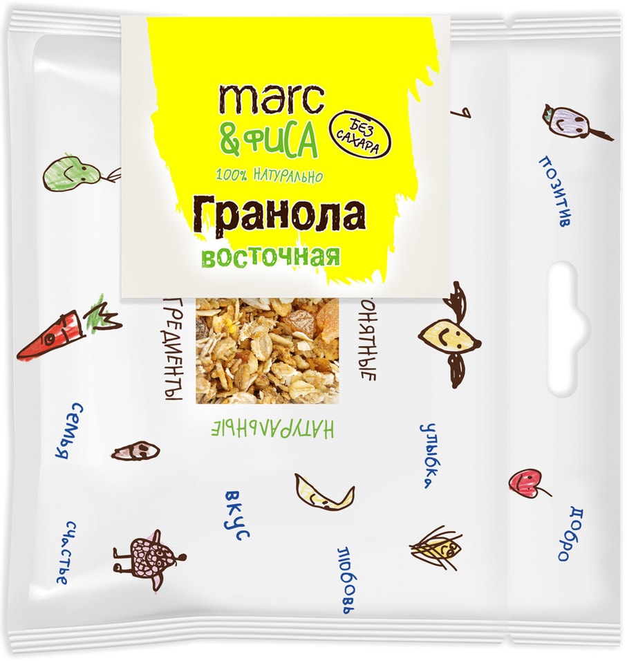 Гранола Marc&Фиса Восточная с протеином 50г