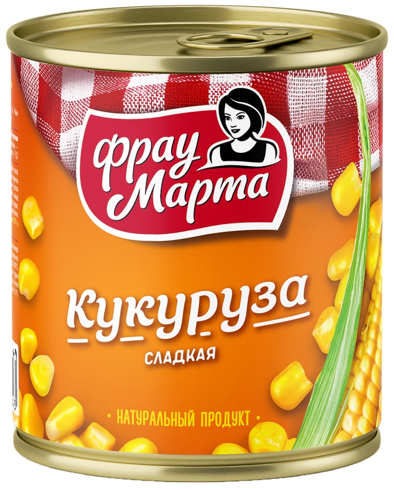 Кукуруза Фрау Марта сахарная 310г - Vprokru Перекрёсток 107₽