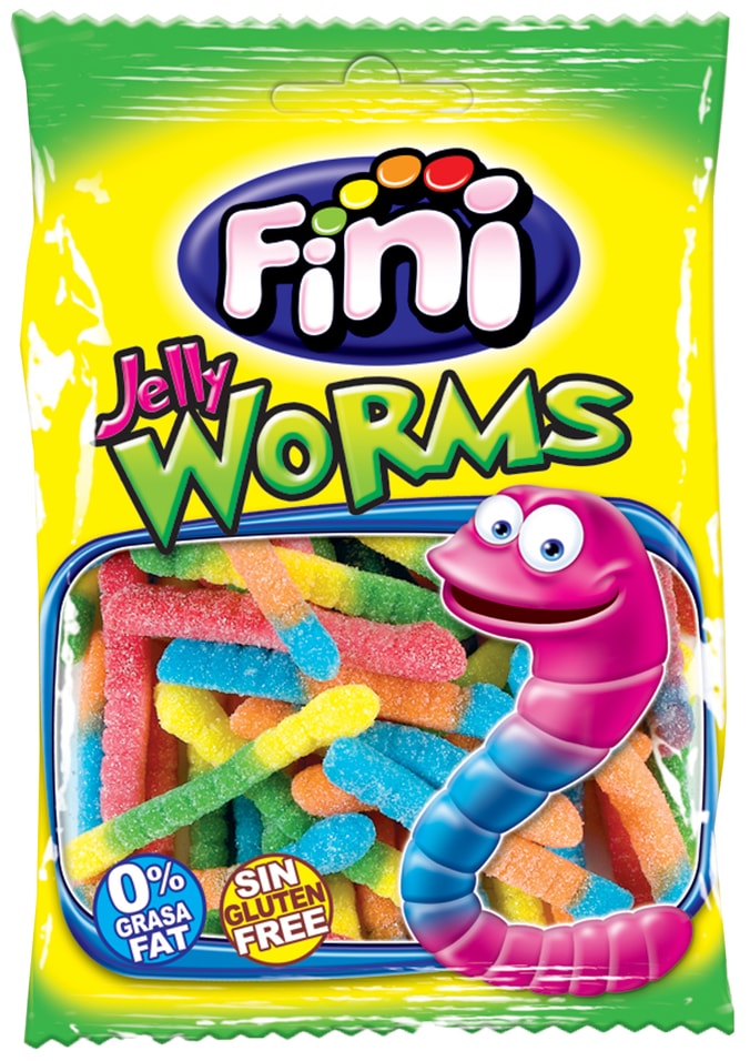 Мармелад Fini жевательный Worms в сахаре 90г