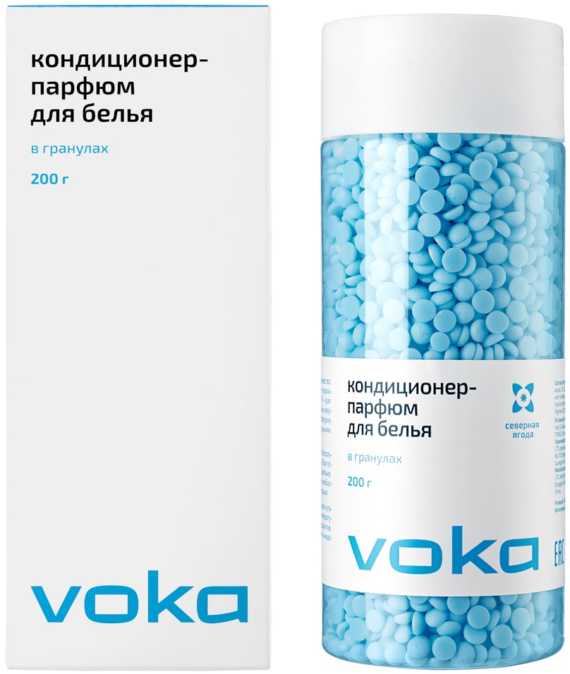 Кондиционер-парфюм Voka для белья в гранулах 200г