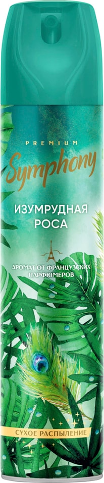 Освежитель воздуха Symphony Premium Изумрудная роса 300мл от Vprok.ru