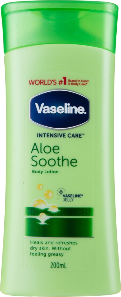 Лосьон для тела Vaseline Свежесть Алоэ 200мл