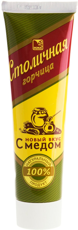 Горчица МЖК Столичная с медом 100г