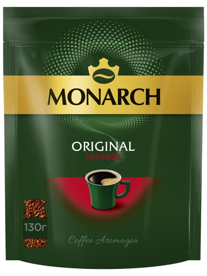 Кофе растворимый Monarch Original Intense 130г