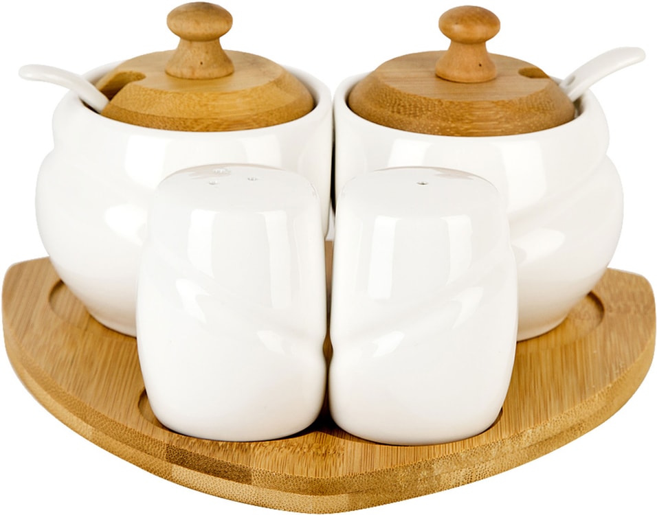 Набор для специй Nouvelle Home Naturel 19*17.5*10см