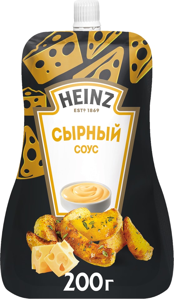 Соус Heinz Сырный на основе растительных масел 200г
