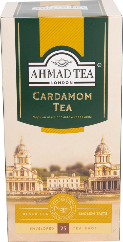 Чай черный Ahmad Tea Cardamon 25*2г
