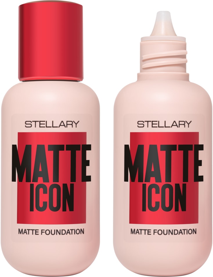 Тональный крем Stellary Matte Icon Foundation матирующий Бежевый Тон 04 639₽