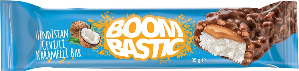 Батончик Boombastic с кокосом 35г