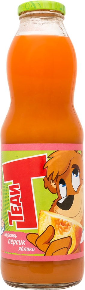 Нектар Теди Морковь-персик-яблоко 750мл 91₽