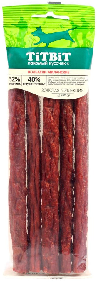 Лакомство для собак TiTBiT Колбаски миланские 75г