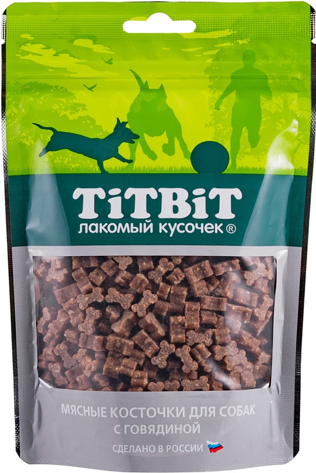 Лакомство для собак TiTBiT Косточки мясные с говядиной 145г (упаковка 3 шт.)