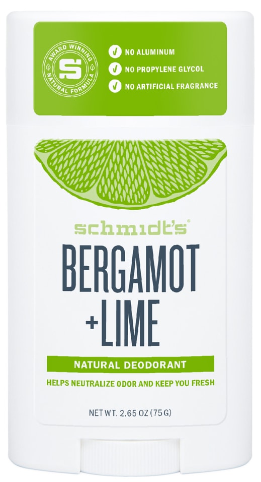 Дезодорант Schmidts Бергамот Лайм 75г