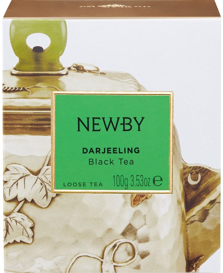 Чай черный Newby Darjeeling 100г - Vprok.ru Перекрёсток
