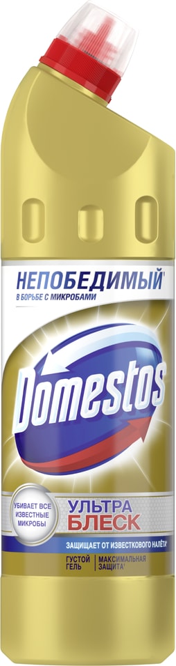 Средство для чистки унитаза Domestos Ультра Блеск 750мл 159₽