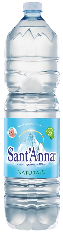 Вода SantAnna минеральная питьевая негазированная 1.5л
