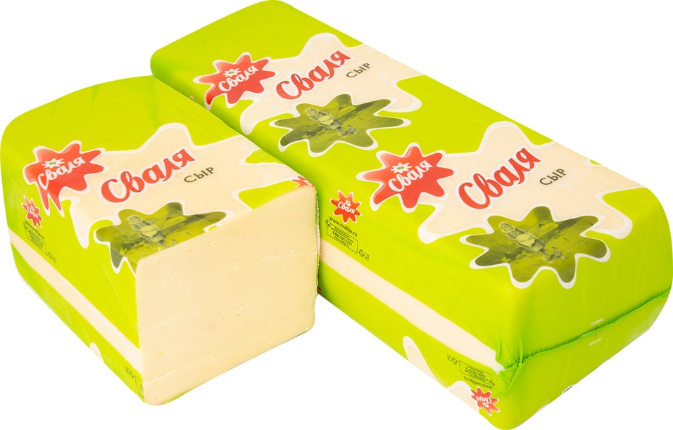 Сыр Сваля Тильзитер 45% 0.3-0.5кг