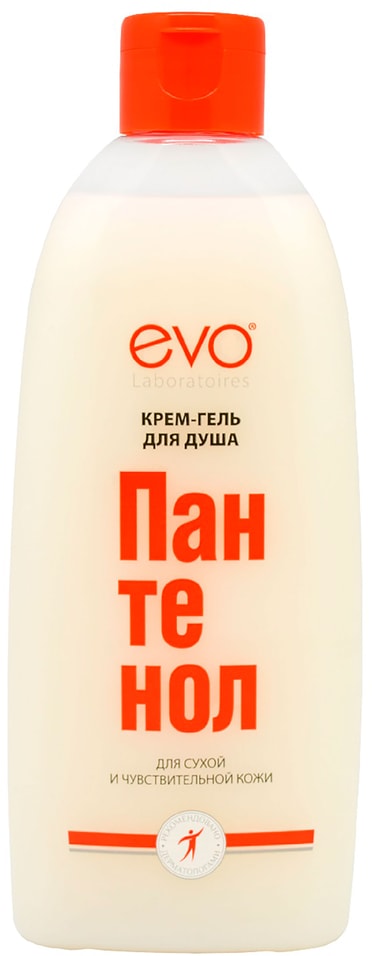Крем-гель для душа EVO Пантенол для сухой и чувствительной кожи 400мл 279₽