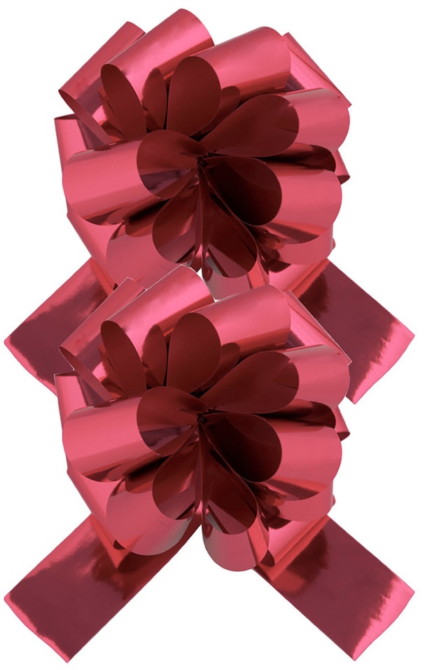 Бант декоративный Magic Pack Затягивающийся для оформления подарков 1*38*6.5см 2шт от Vprok.ru