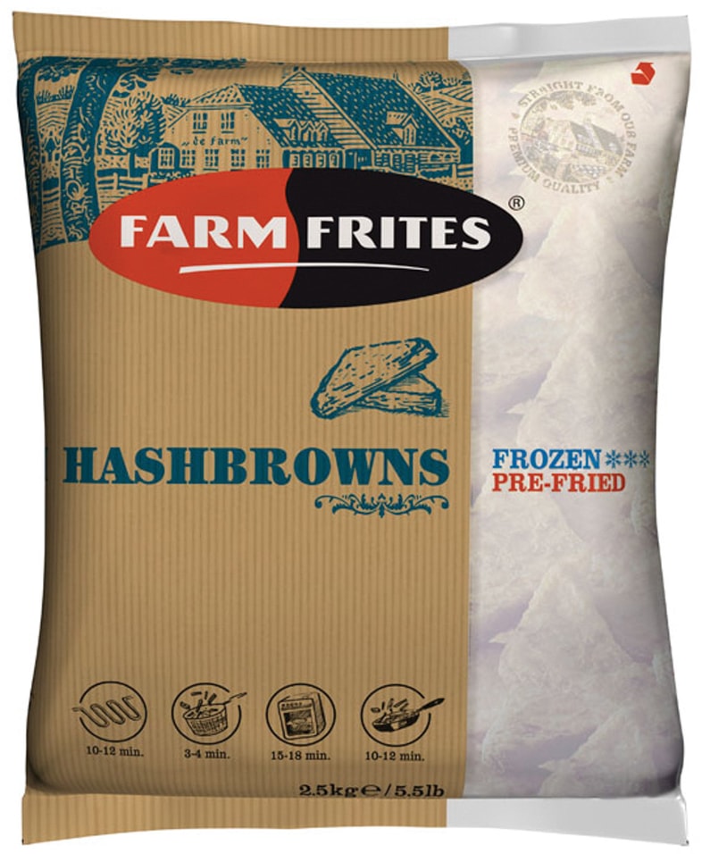 Отзывы о Котлеты картофельные Farm Frites Хэш Браунс 2.5кг