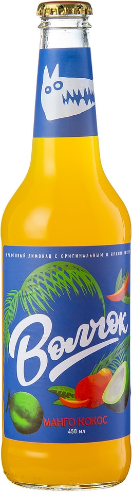 Напиток Волчок Манго-Кокос 450мл от Vprok.ru