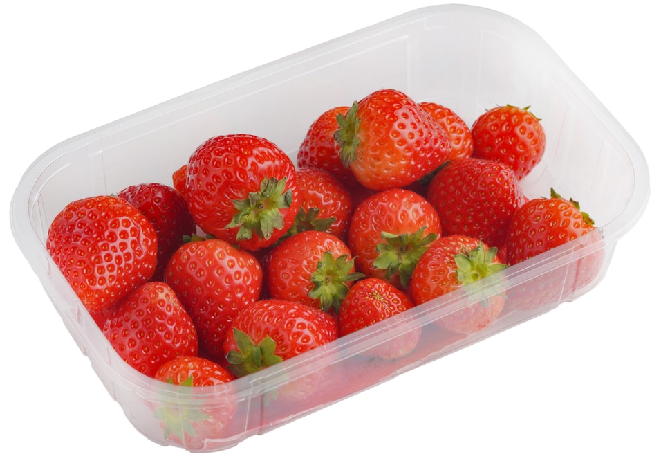 Клубника 250г упаковка - Vprok.ru Перекрёсток