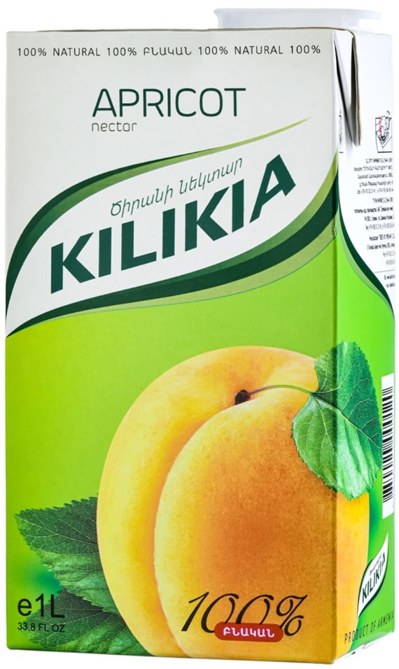 Нектар Kilikia Абрикосовый с мякотью 1л