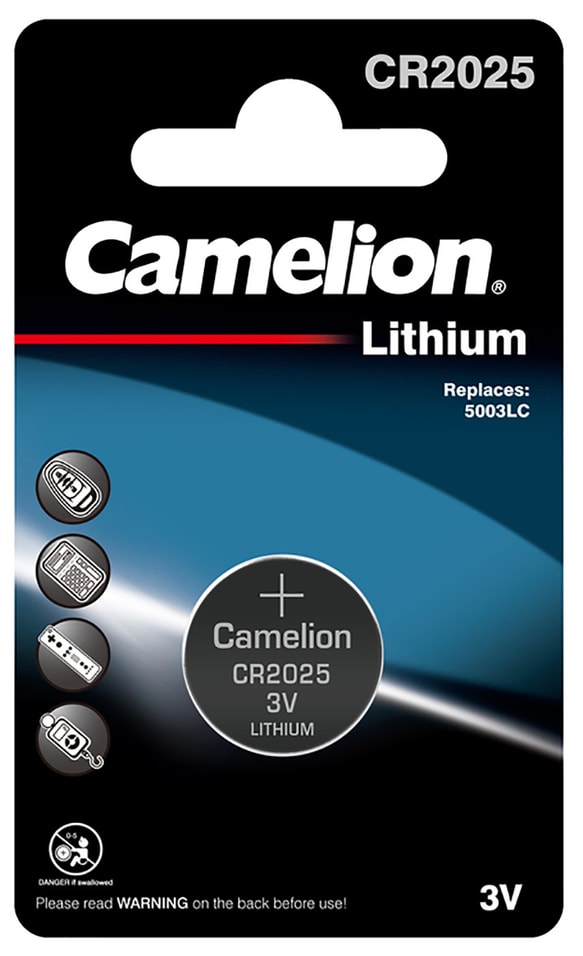 Батарейка Camelion Lithium CR2025 от Vprok.ru