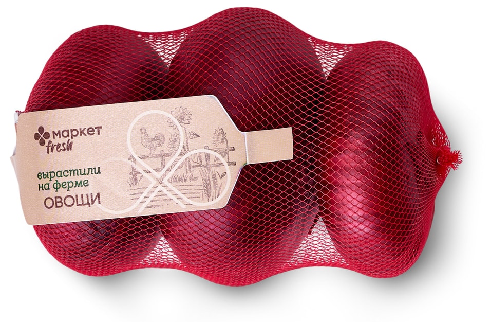 Лук Маркет Fresh ялтинский красный фермерский 300г