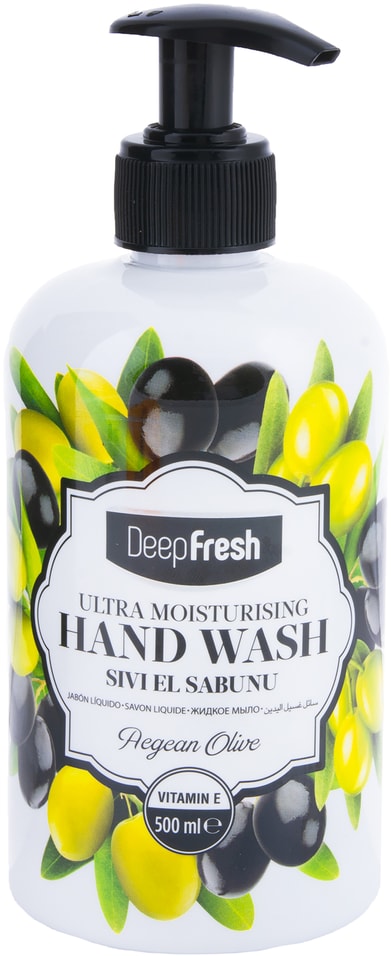 Мыло жидкое для рук Deep Fresh Эгейские оливки 500мл