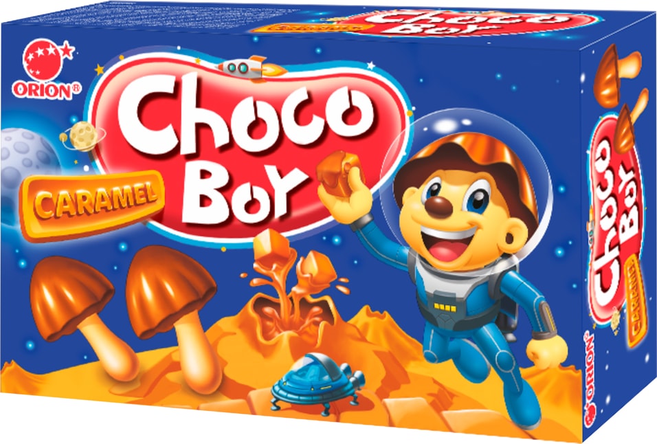 Печенье Choco Boy Caramel 45г - Vprok.ru Перекрёсток