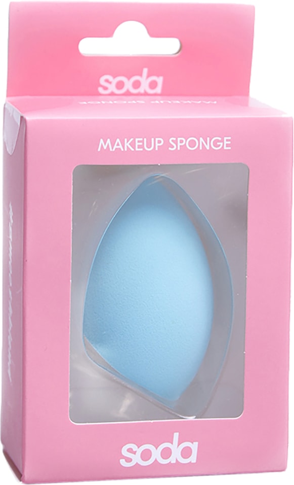 Спонж Soda для нанесения тональной основы smoothblend бирюзовый 199₽