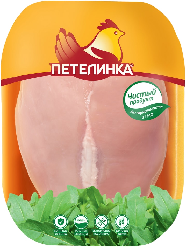 Филе грудки Петелинка куриное 11- 13кгс доставкой 569₽
