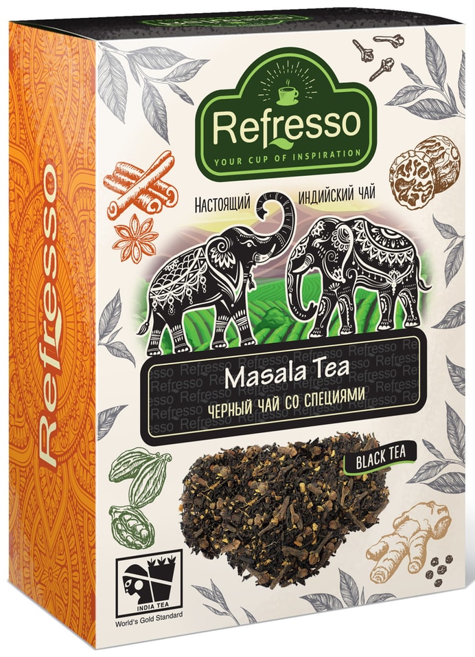 Чай черный Refresso Масала со специями 250г