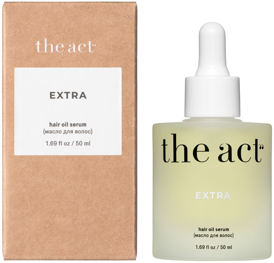 Масло для волос The Act Extra 50мл Доставим до двери 589₽