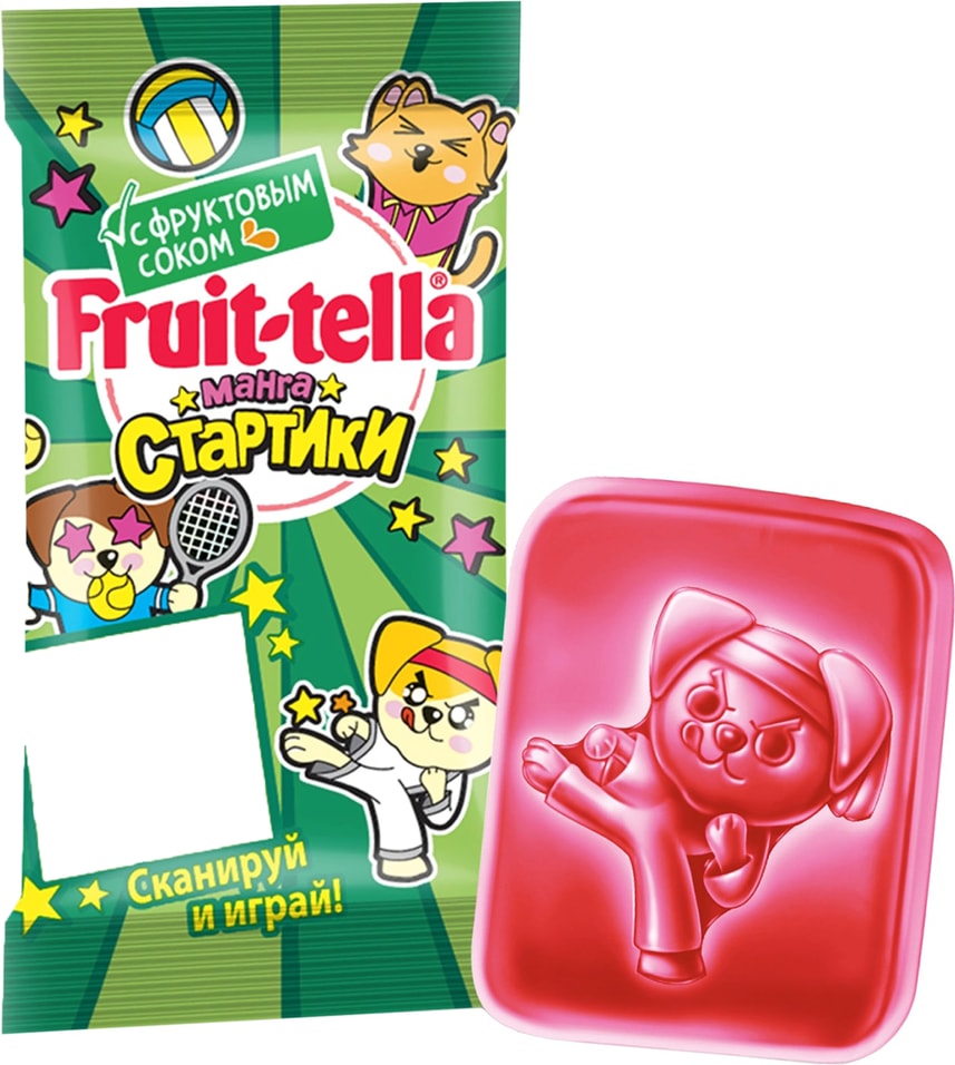 Мармелад Fruittella Манга стартики 10г Закажите онлайн 19₽