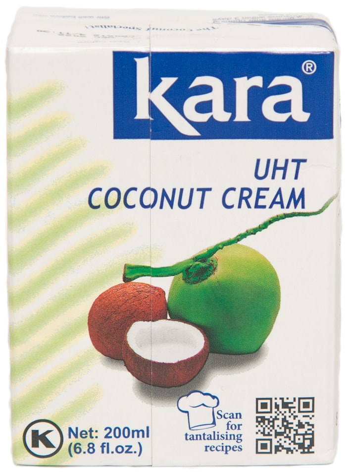 Продукт растительный Kara кокосовый Сливки 24% 200мл