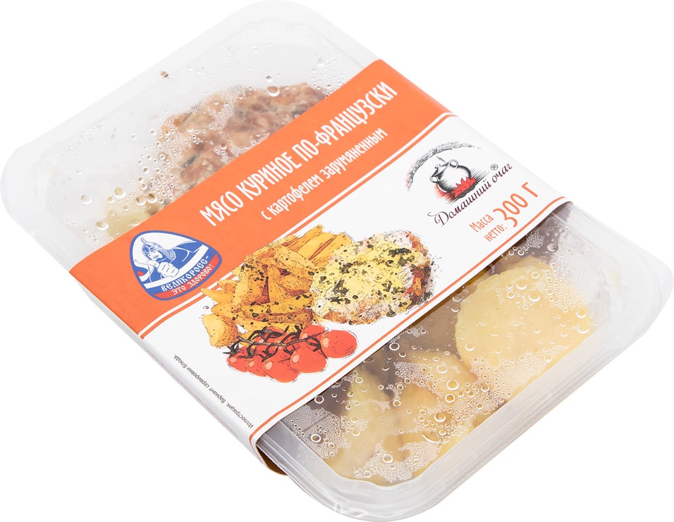 Мясо куриное Домашний Очаг по-французски с картофелем 300г