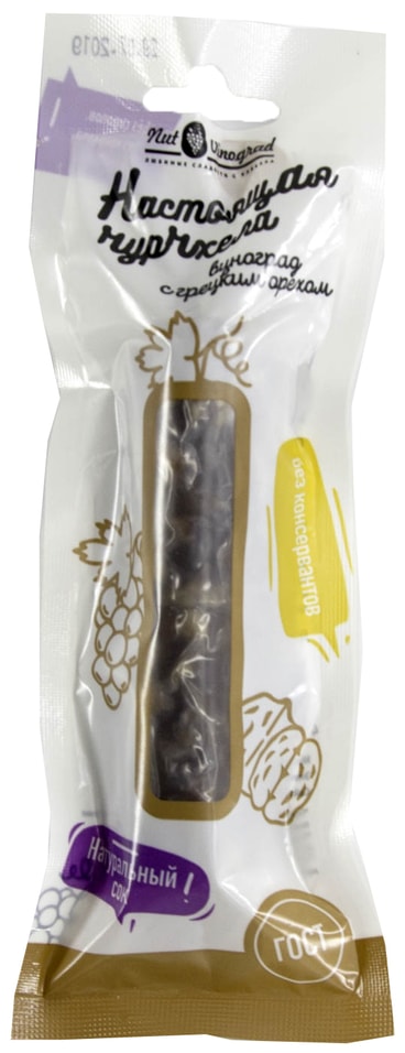 Чурчхела Nut Vinograd Виноградная с грецким орехом 60г