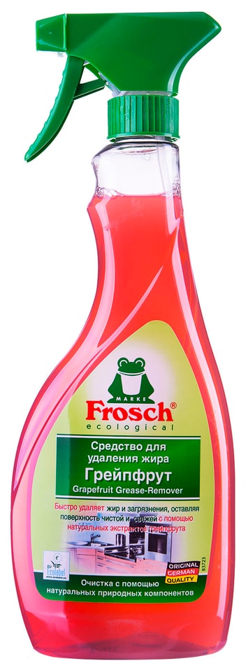 Средство для удаления жира Frosch Грейпфрут 500мл 500₽