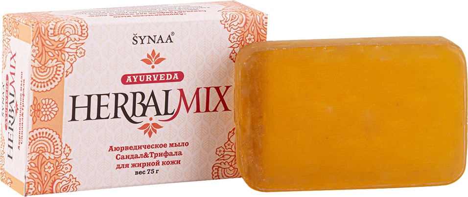 Мыло Synaa Herbalmix Сандал и Трифала 75г