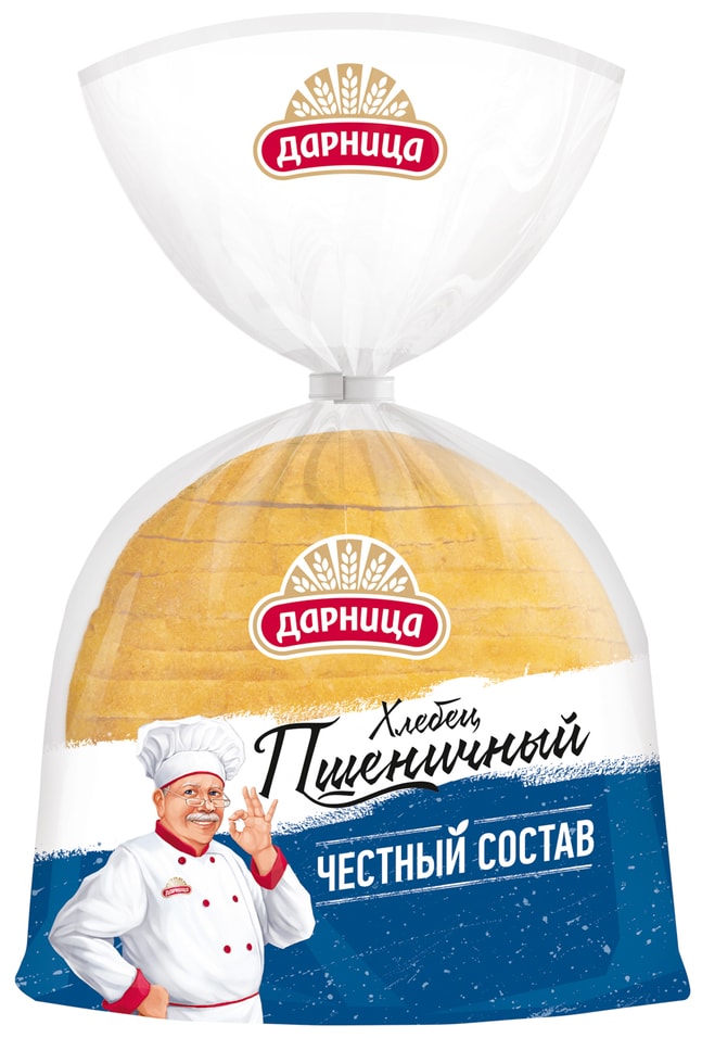 Хлебец Дарница Честный состав Пшеничный нарезка 400г