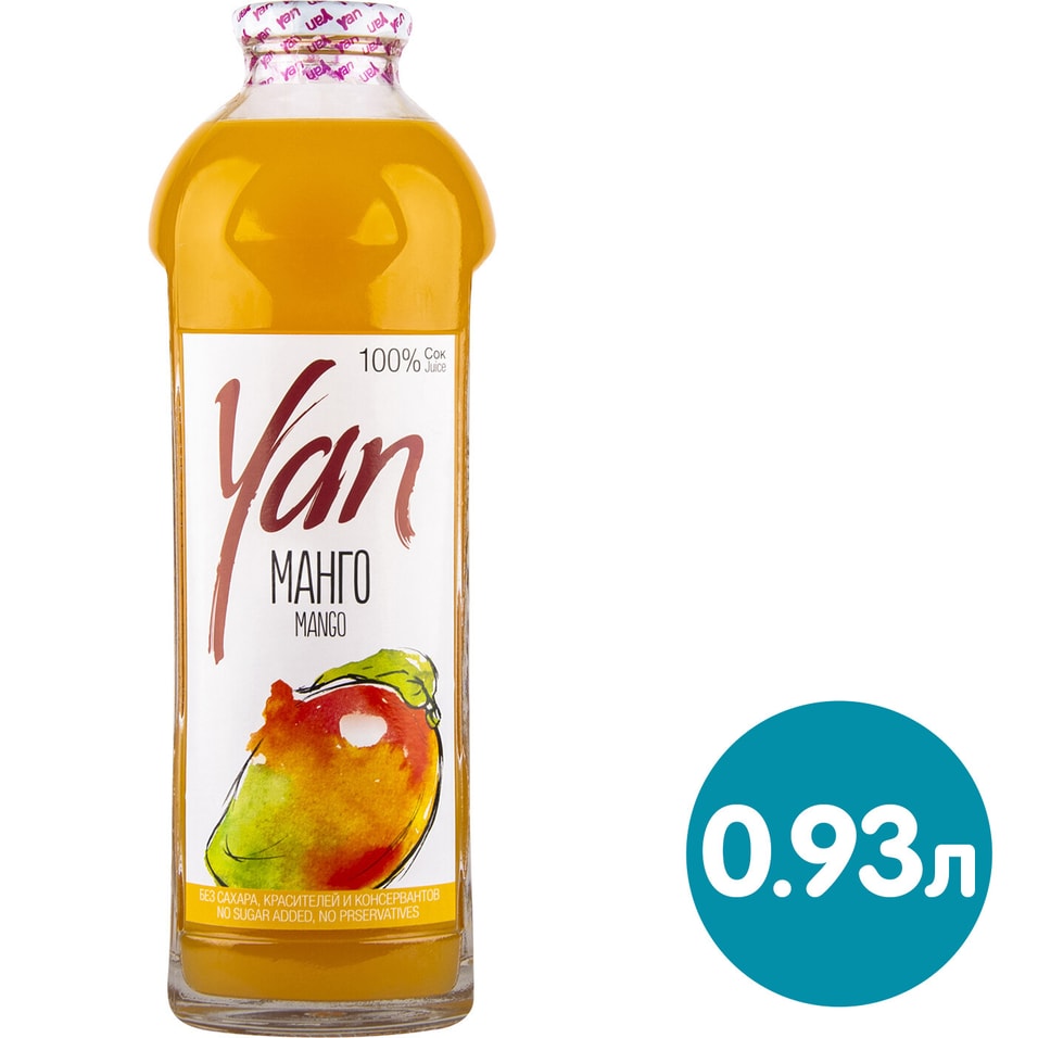Сок Yan Манго 930мл от Vprok.ru