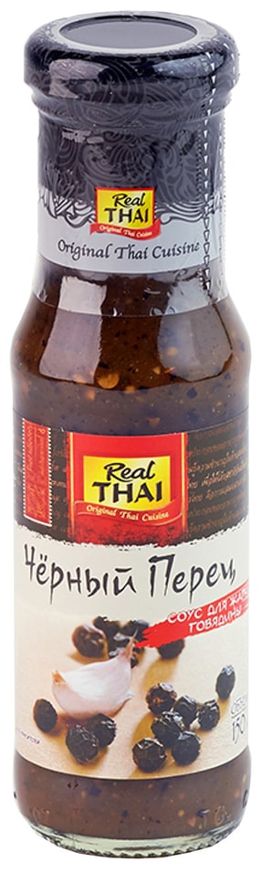 Соус Real Thai Черный перец для говядины 150мл
