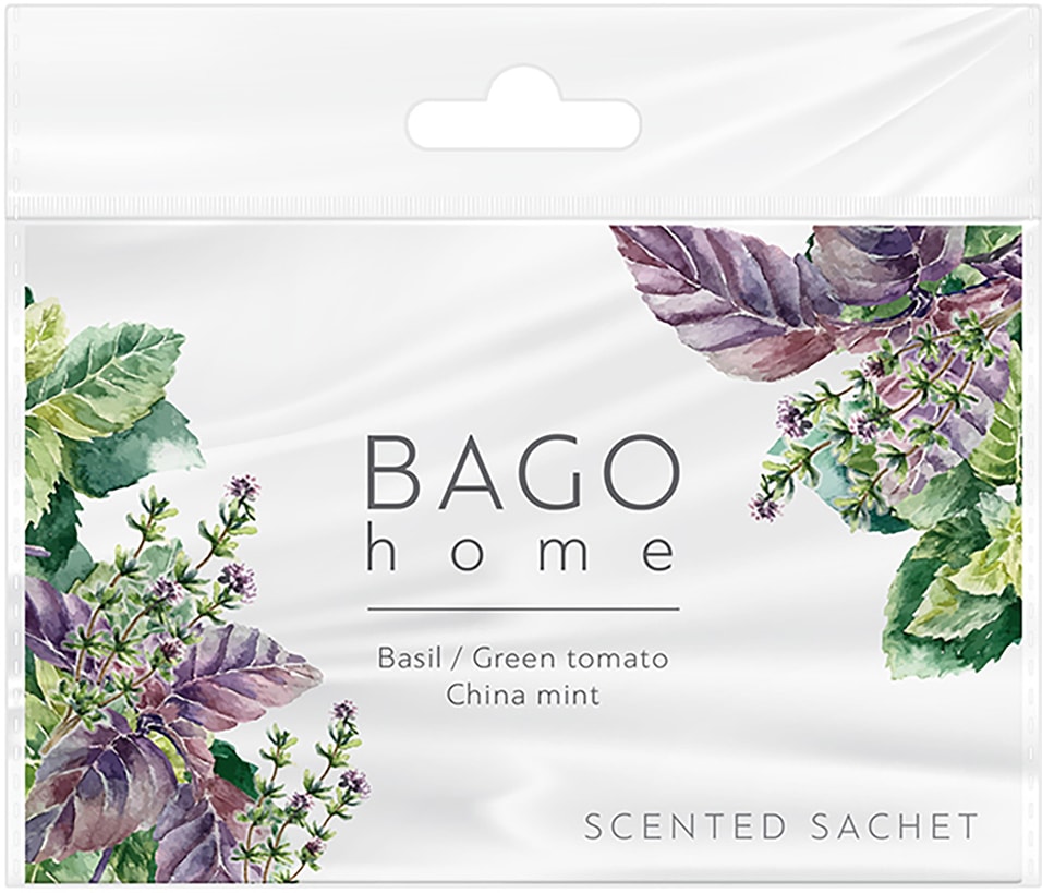 Саше ароматическое Bago home для дома Мята и базилик