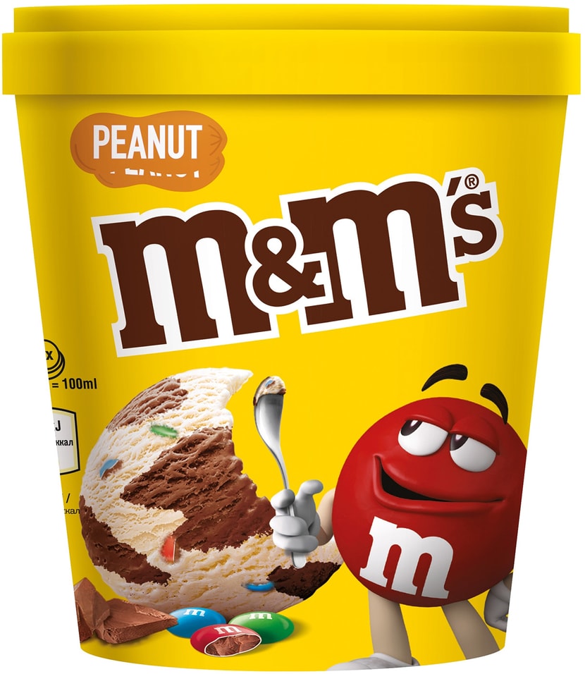 Отзывы о Мороженом M&Ms сливочном с драже 9.5% 295г