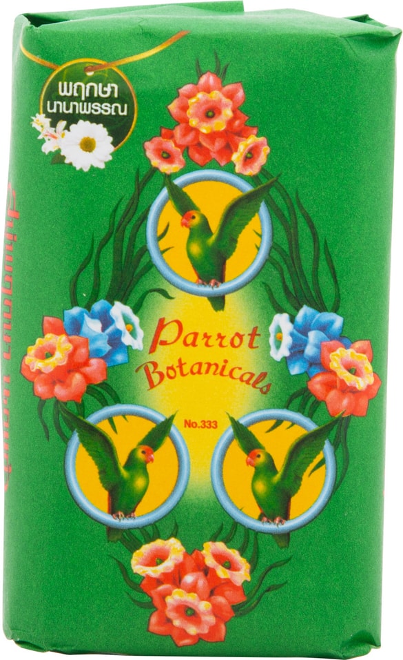 Ботаническое мыло Parrot Botanicals с ароматом трав 70г