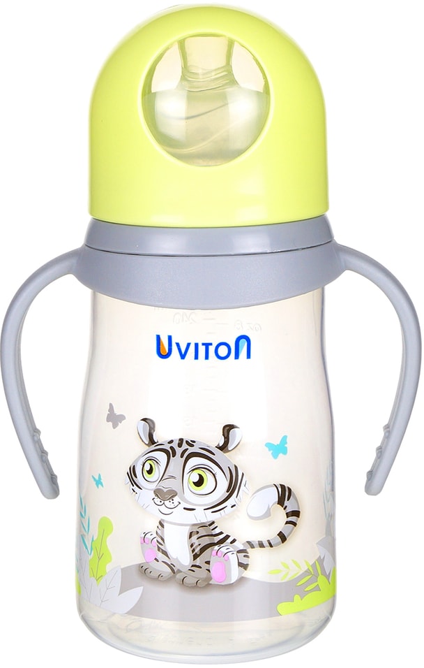 Бутылочка детская Uviton с широким горлышком для кормления 250мл